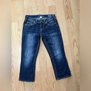 Silver Jeans Aiko Capris Size 26